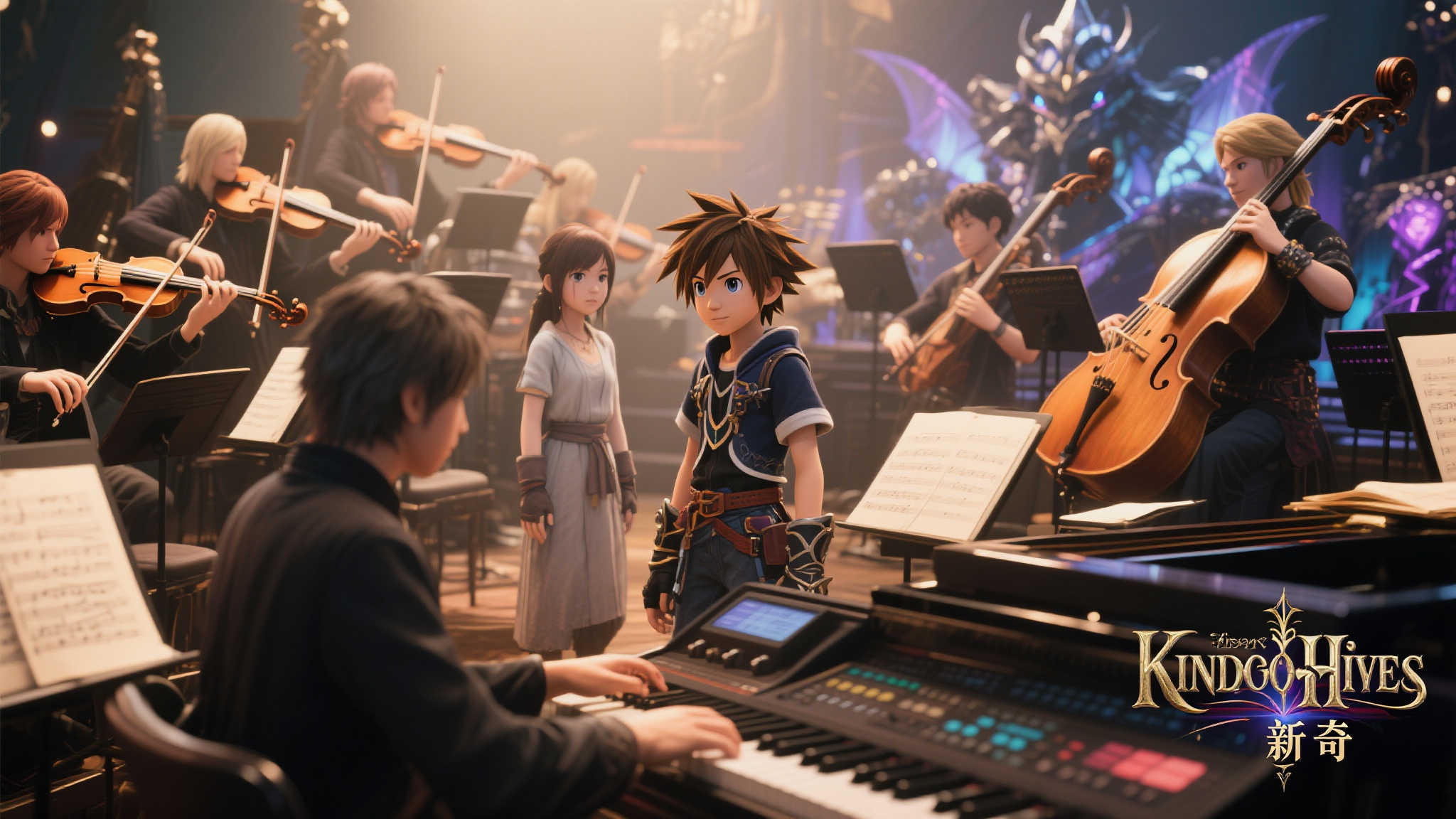 惊艳碰撞!《王国之心》曲风融合让作曲家下村阳子瞠目结舌 惊艳碰撞!《王国之心》曲风融合让作曲家下村阳子瞠目结舌