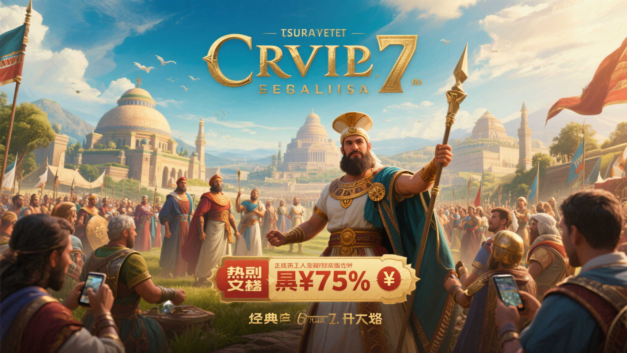 史无前例折扣！在〈文明7〉中体验不眠不休的策略之战